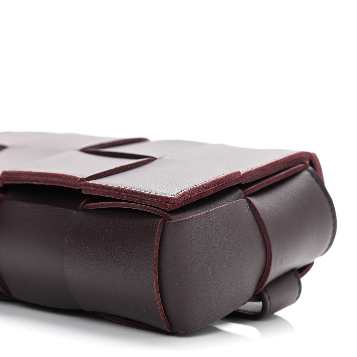 Bottega Veneta Nappa Maxi Intreccio The Belt Cassette Bag Grape 9 of 9