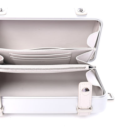 Christian Dior X RIMOWA Aluminum Personal Clutch On Strap Silver 4 of 4