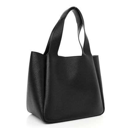 Prada Vitello Daino Soft Medium Dynamique Tote Black 3 of 9