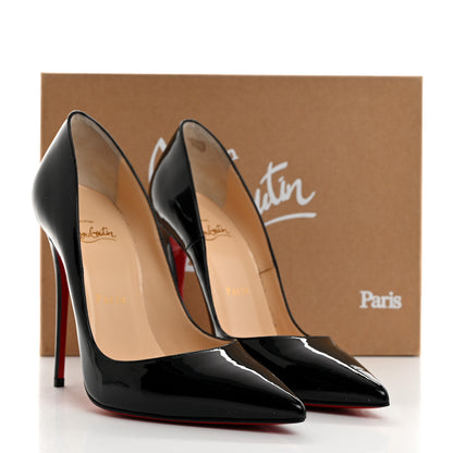Christian Louboutin Patent So Kate 120 Pumps 37.5 Black 8 of 8