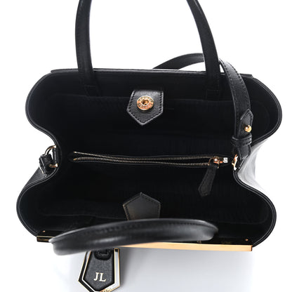 Fendi Vitello Elite Petite 2Jours Tote Black 5 of 9