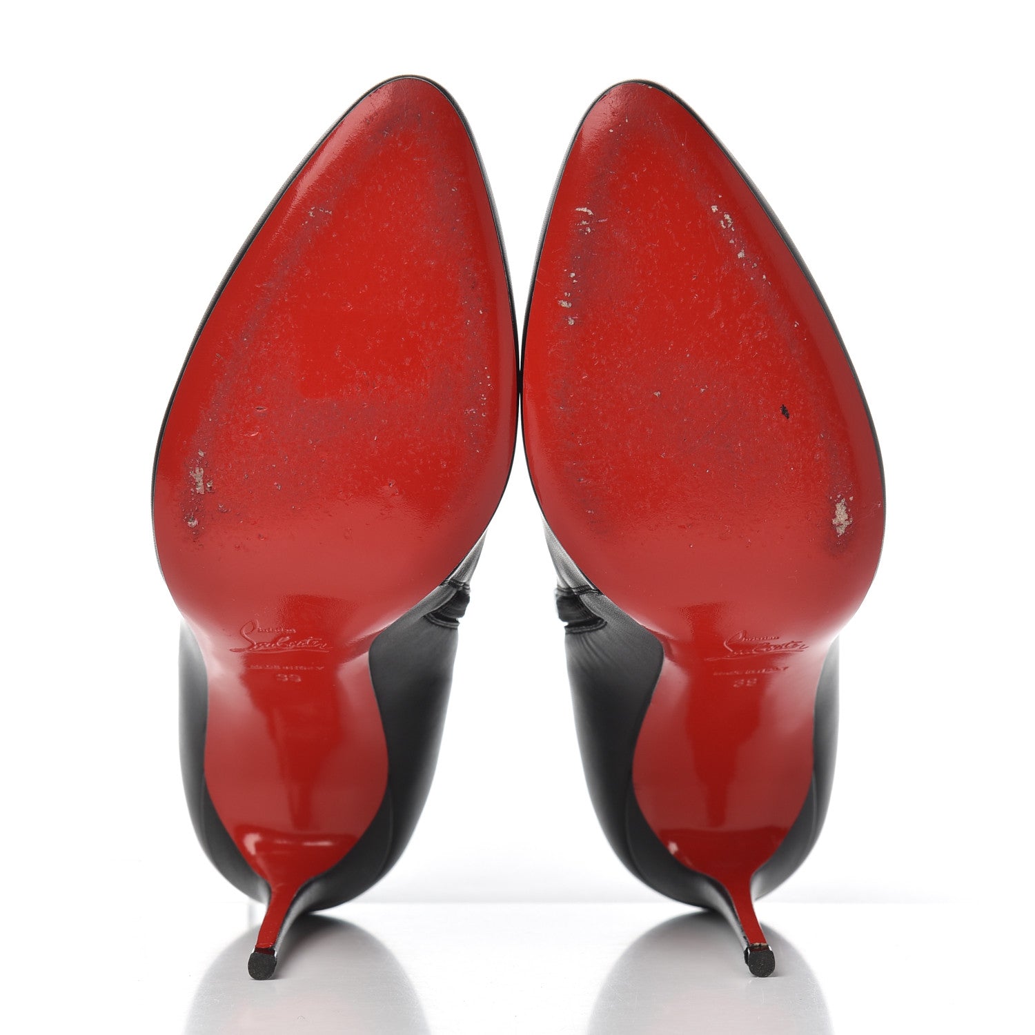 Christian Louboutin Calfskin So Kate Booty 85 Ankle Boots 39 Black 5 of 14