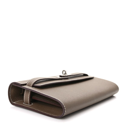 Hermes Epsom Kelly Wallet To Go Etoupe 4 of 9