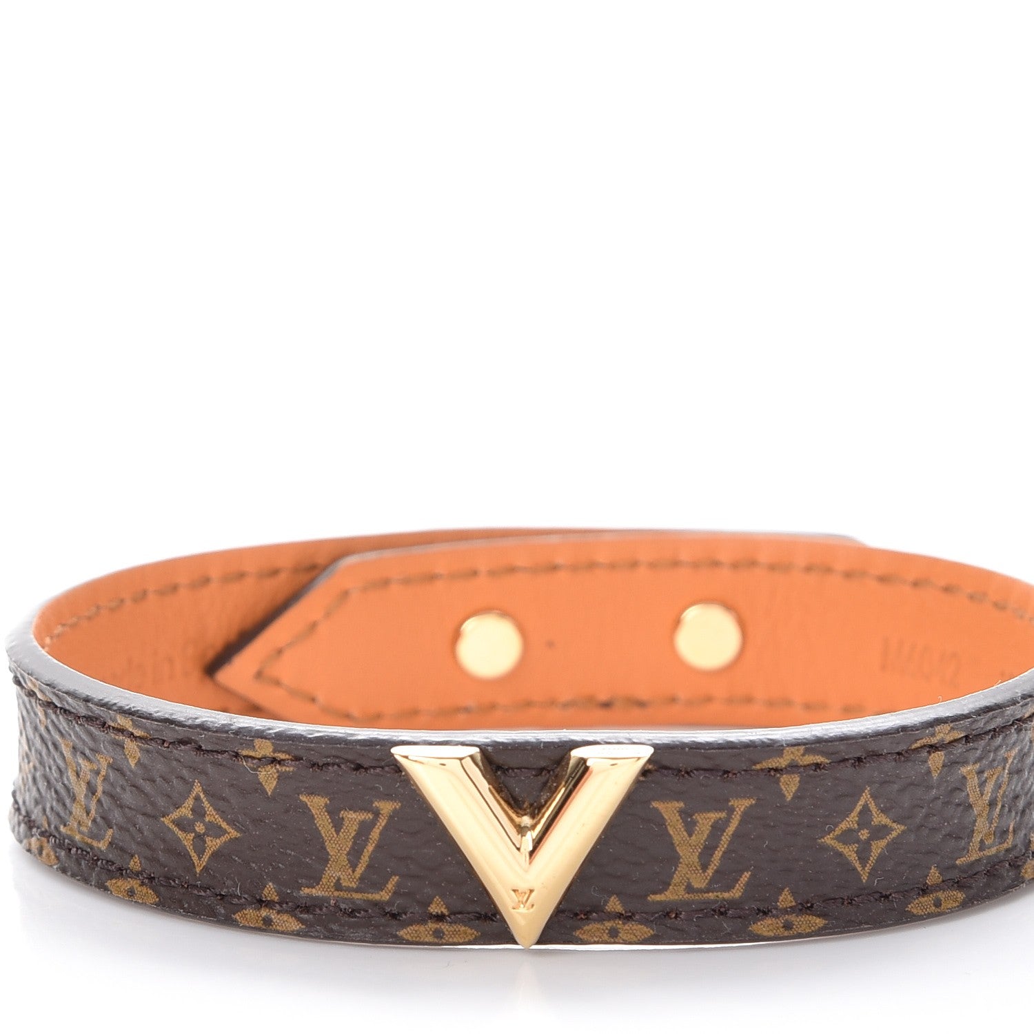 Louis Vuitton Monogram Essential V Bracelet 19 4 of 9