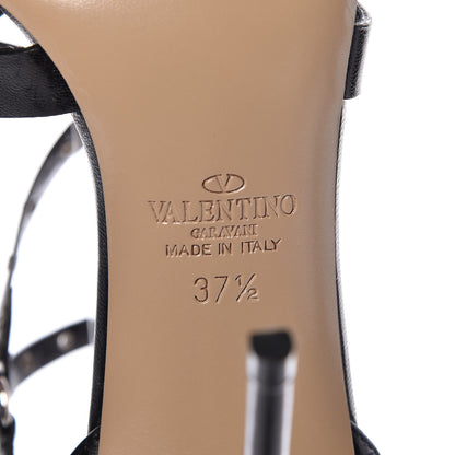 Valentino Garavani Nappa Love Latch D'Orsay 105mm Pumps 37.5 Black 6 of 8