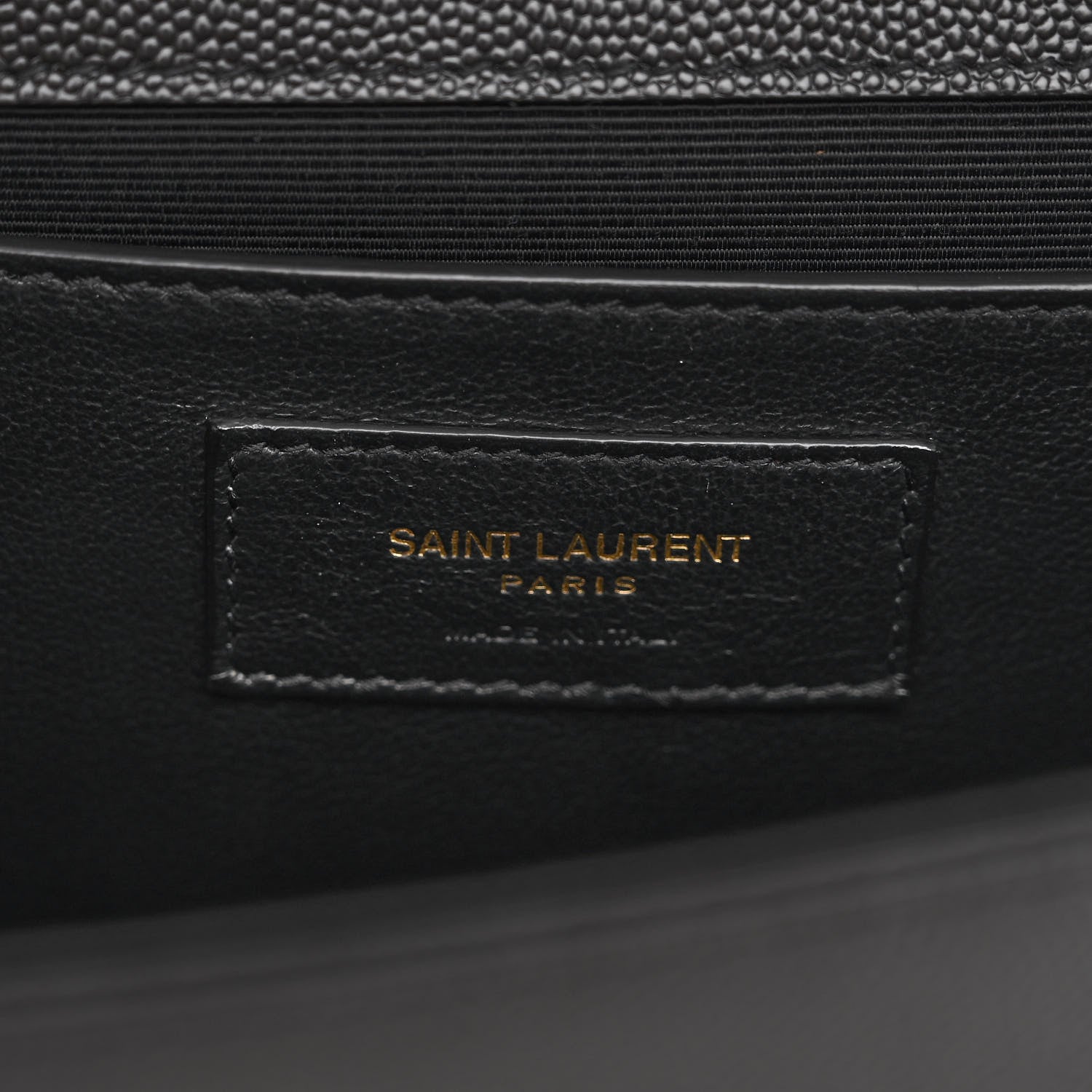 Saint Laurent SAINT LAURENT Grain De Poudre Medium Classic Monogram Kate Satchel Black 5 of 8
