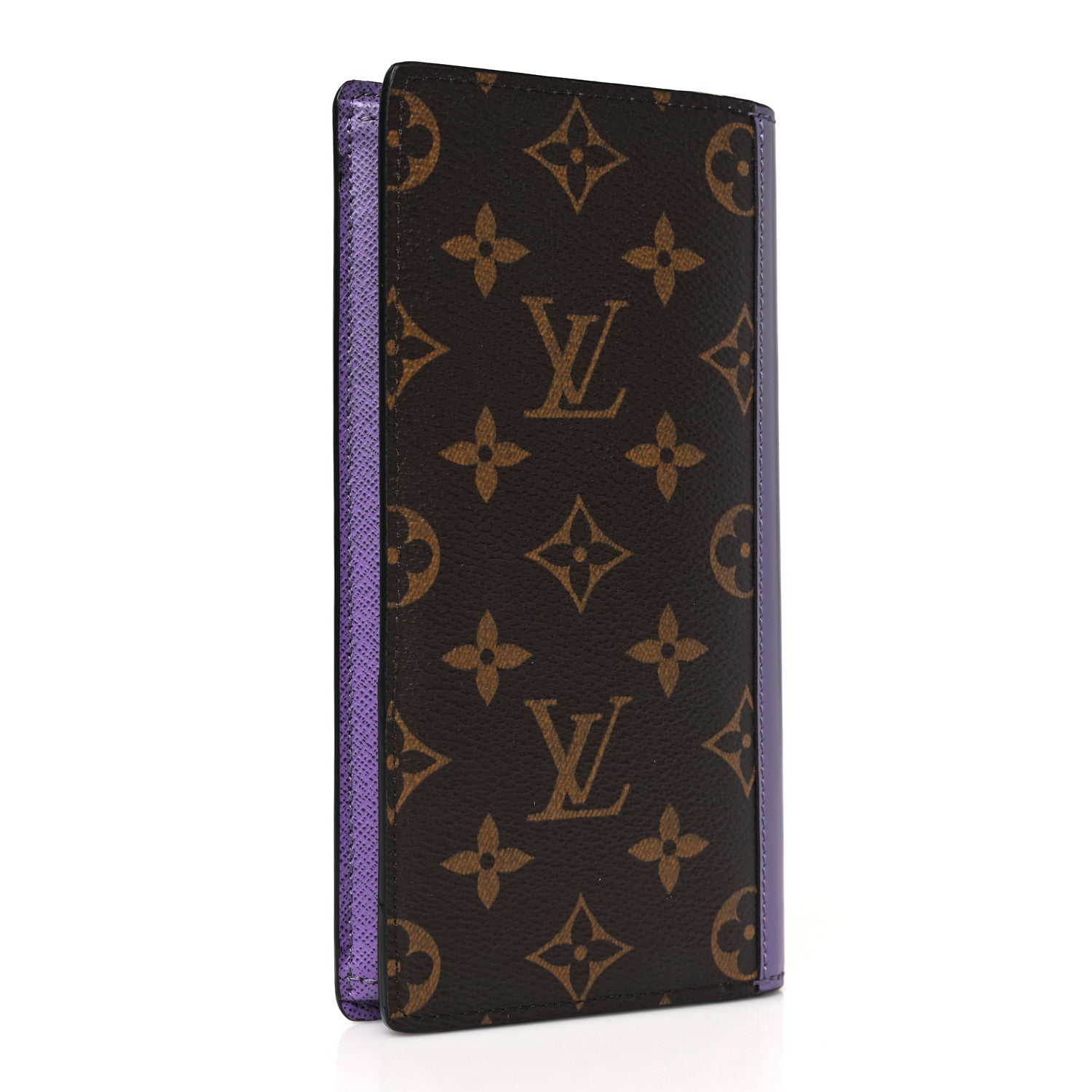 Louis Vuitton Monogram Brazza Wallet Purple 3 of 6