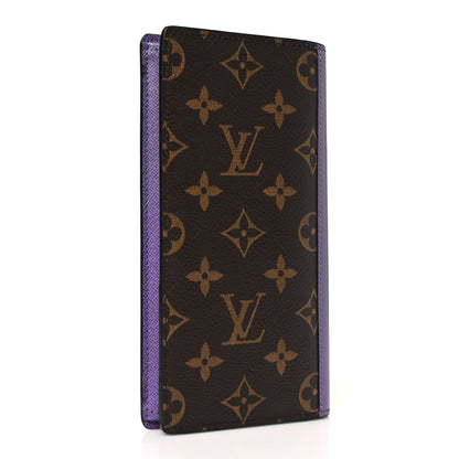 Louis Vuitton Monogram Brazza Wallet Purple 3 of 6