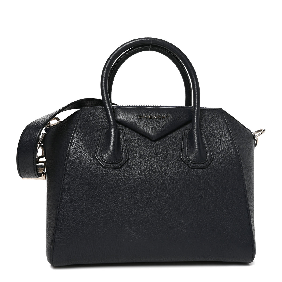 Sugar Goatskin Small Antigona Navy
