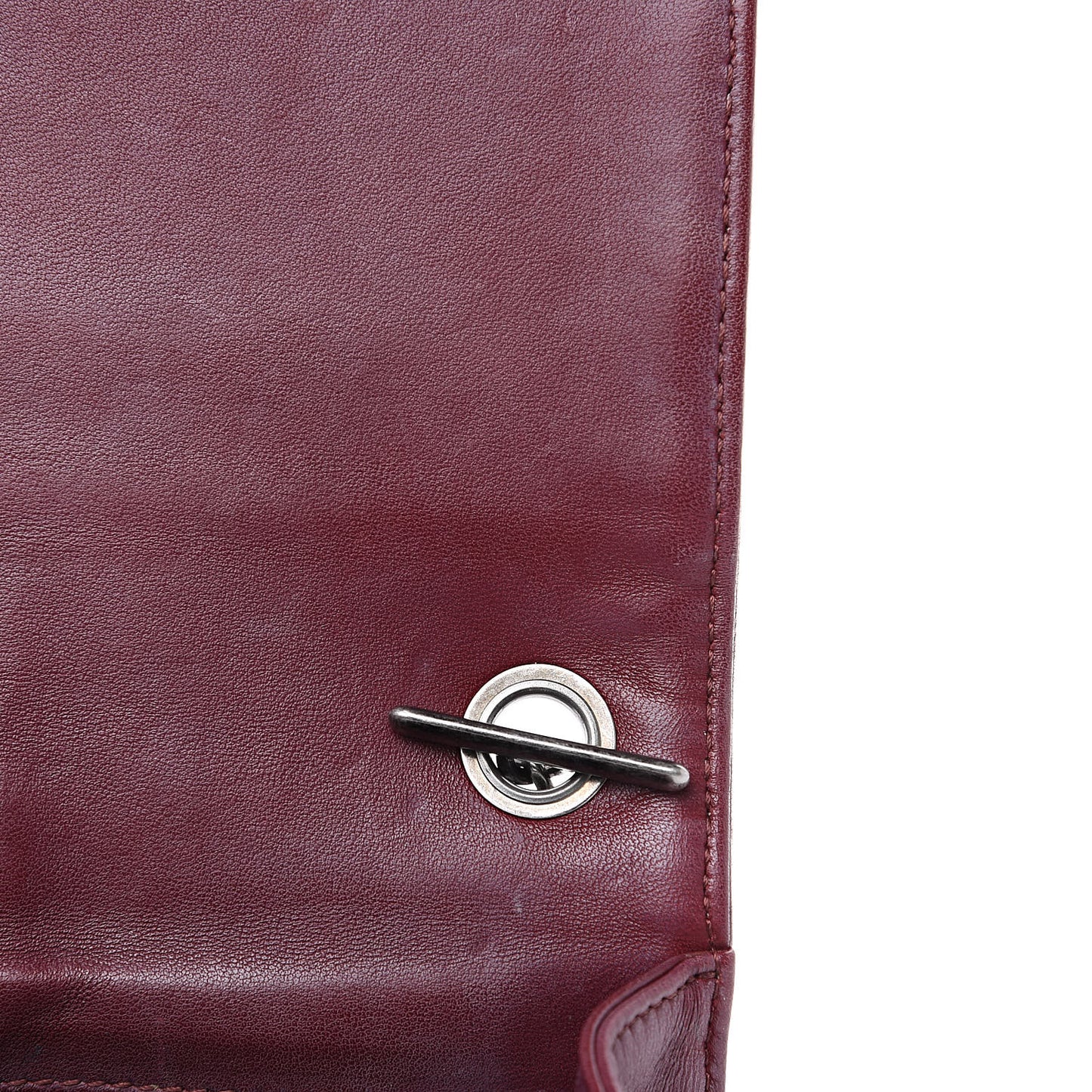 Lambskin Plexiglass Boy Brick Burgundy