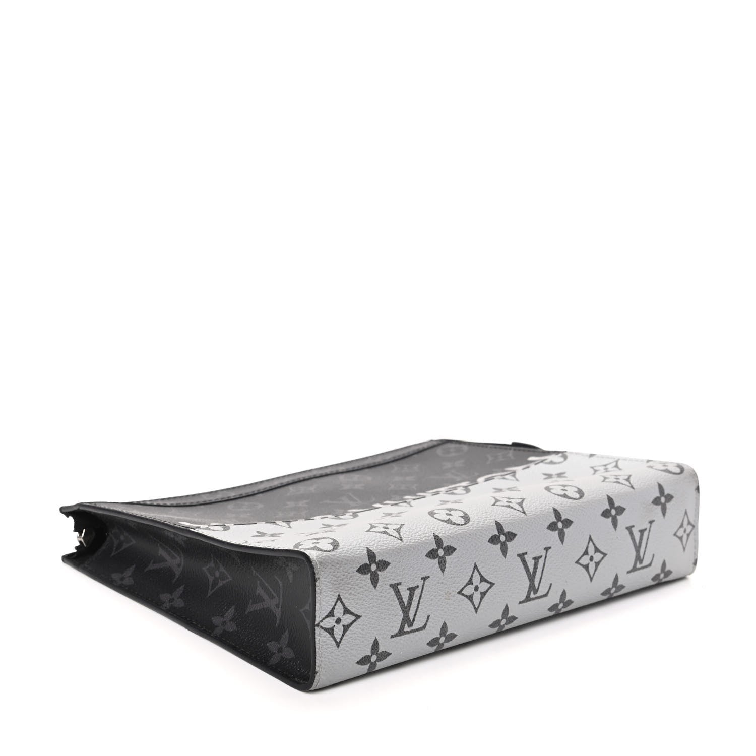 Louis Vuitton Monogram Eclipse Split Pochette Voyage MM 4 of 8