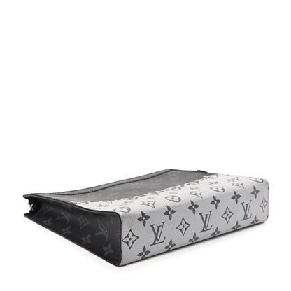 Louis Vuitton Monogram Eclipse Split Pochette Voyage MM 4 of 8