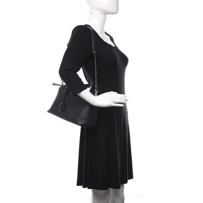 Fendi Vitello Dolce Medium By The Way Boston Bag Black 2 of 10