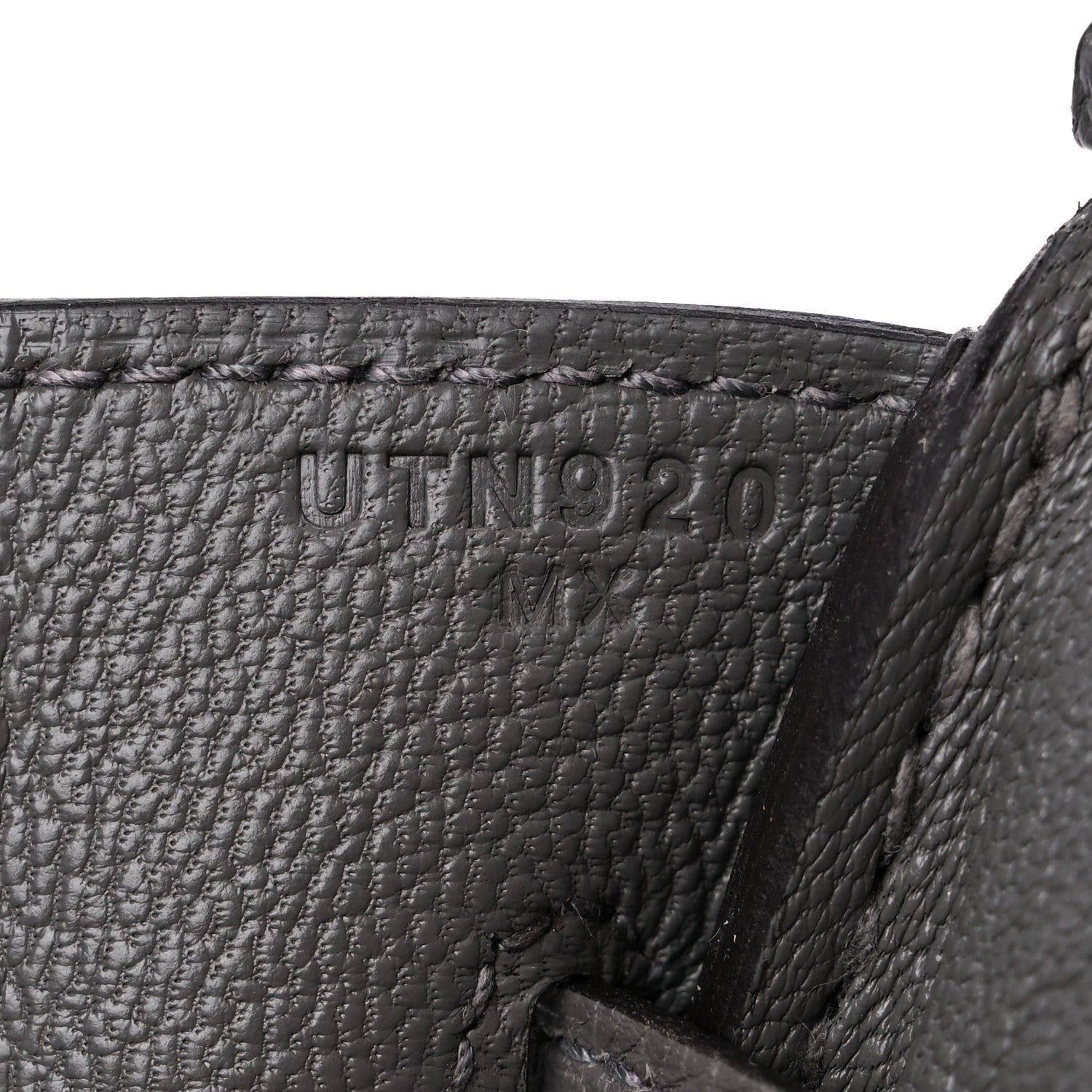 Hermes Togo BIRKIN 30 Gris Meyer 7 of 12