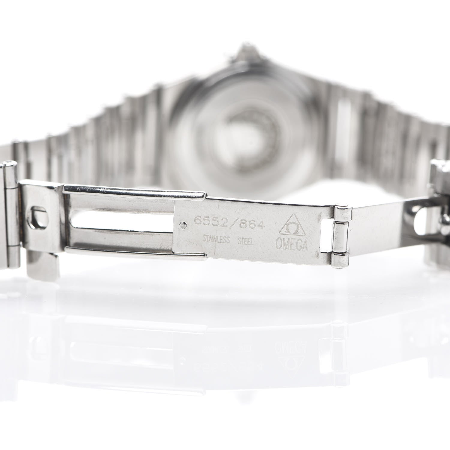 Omega Stainless Steel 25mm Constellation Quartz Watch White 1572.30 5 of 6