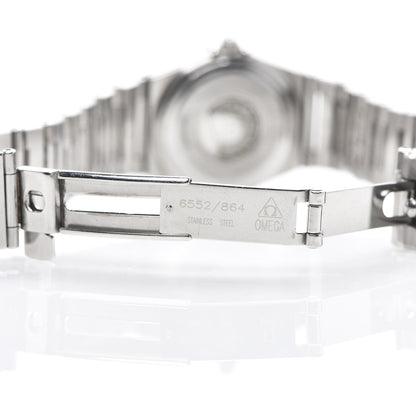 Omega Stainless Steel 25mm Constellation Quartz Watch White 1572.30 5 of 6