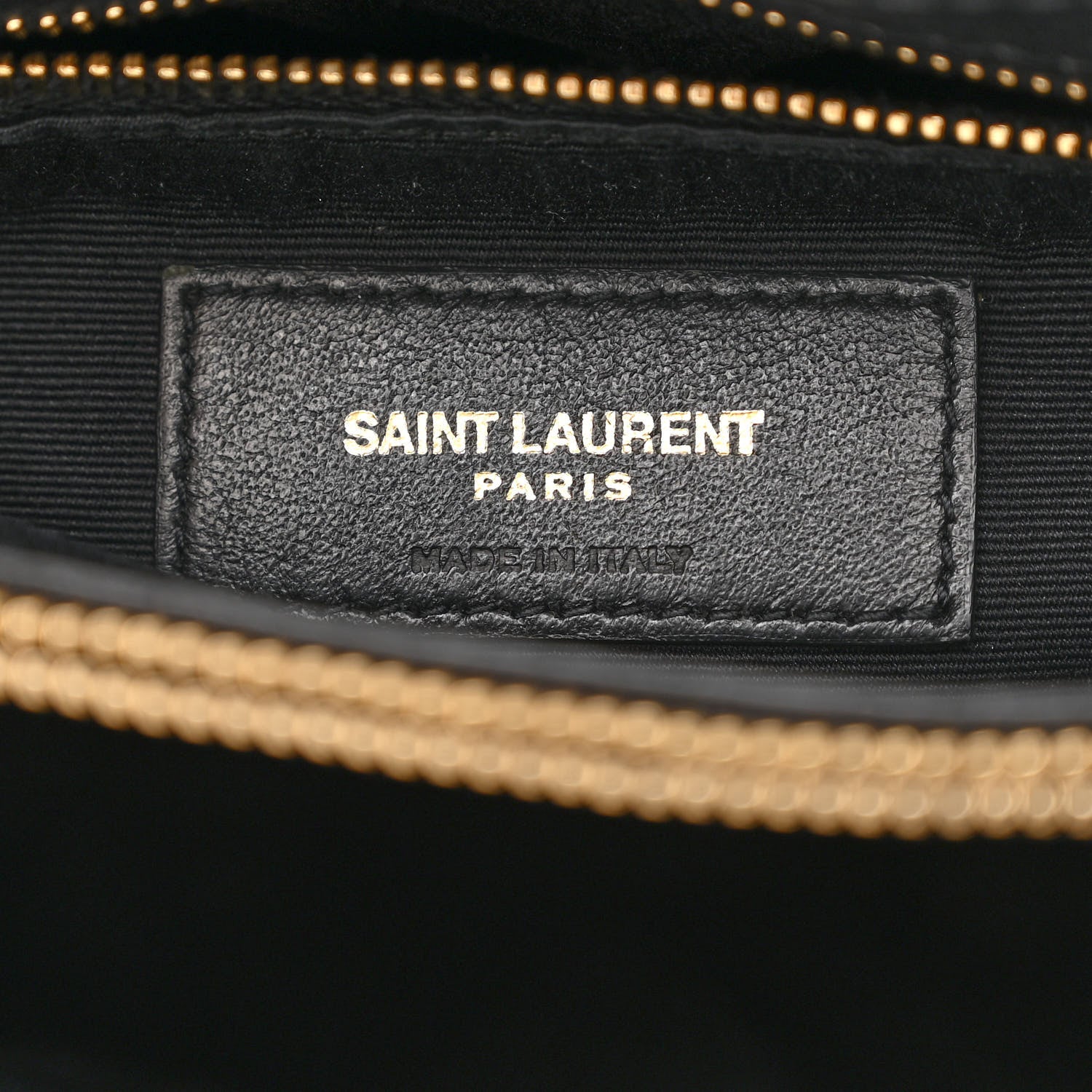 Saint Laurent Calfskin Y Quilted Monogram Medium Loulou Chain Satchel Black 6 of 12