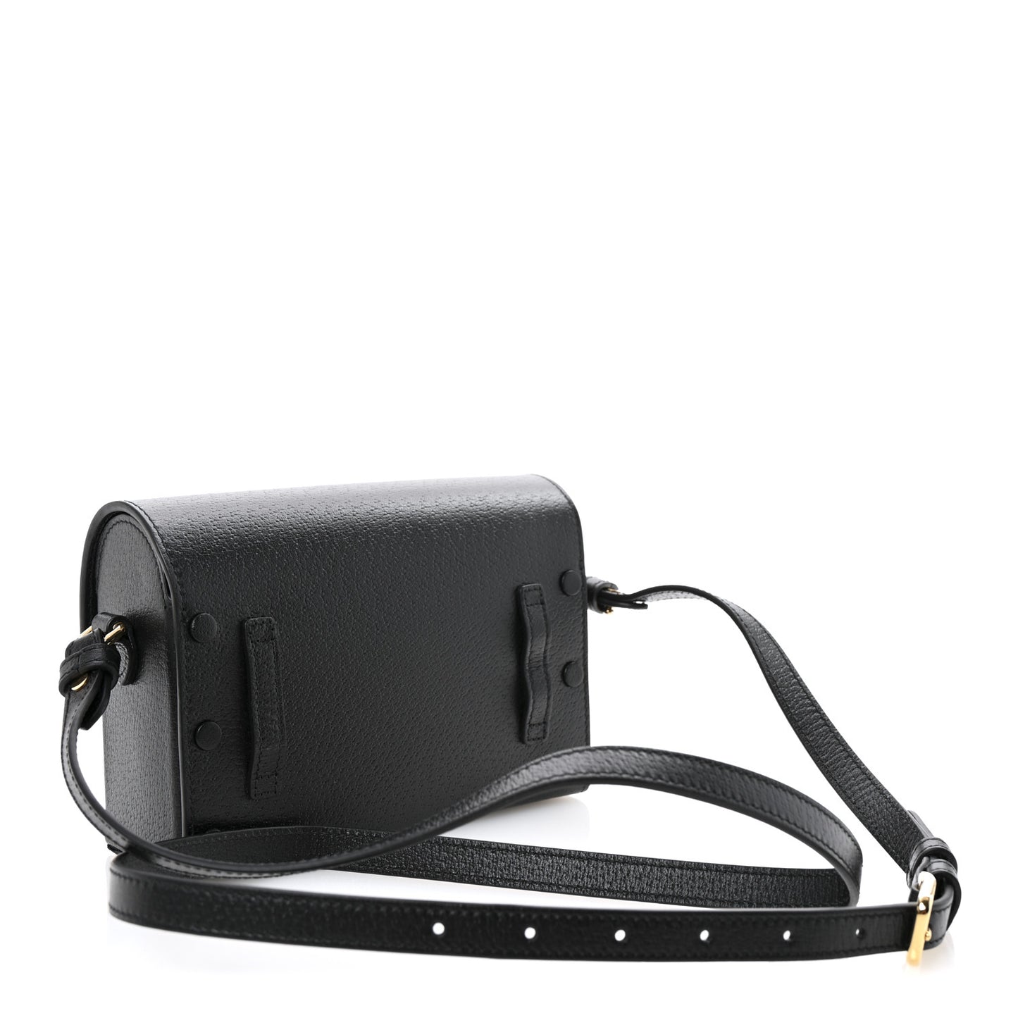 Calfskin Horsebit 1955 Shoulder Bag Black