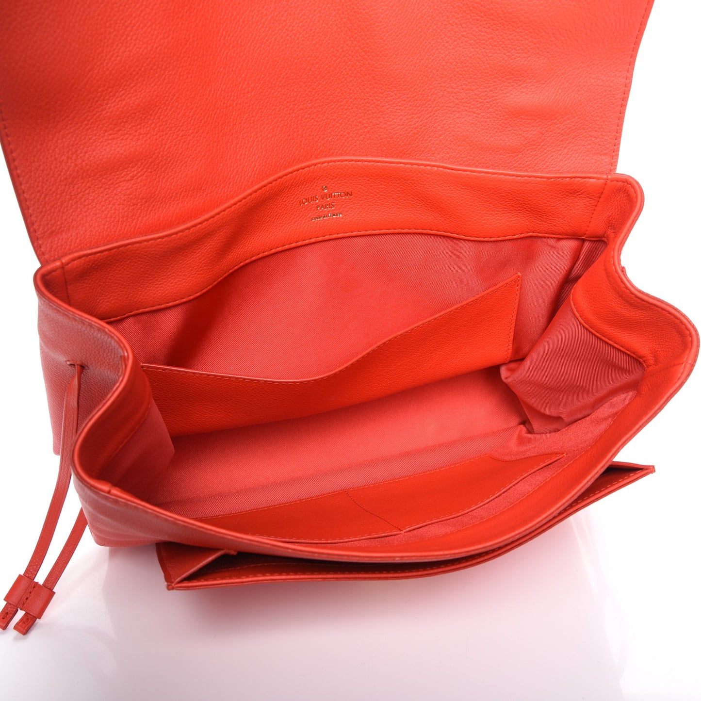 Calfskin Lockme MM Rouge