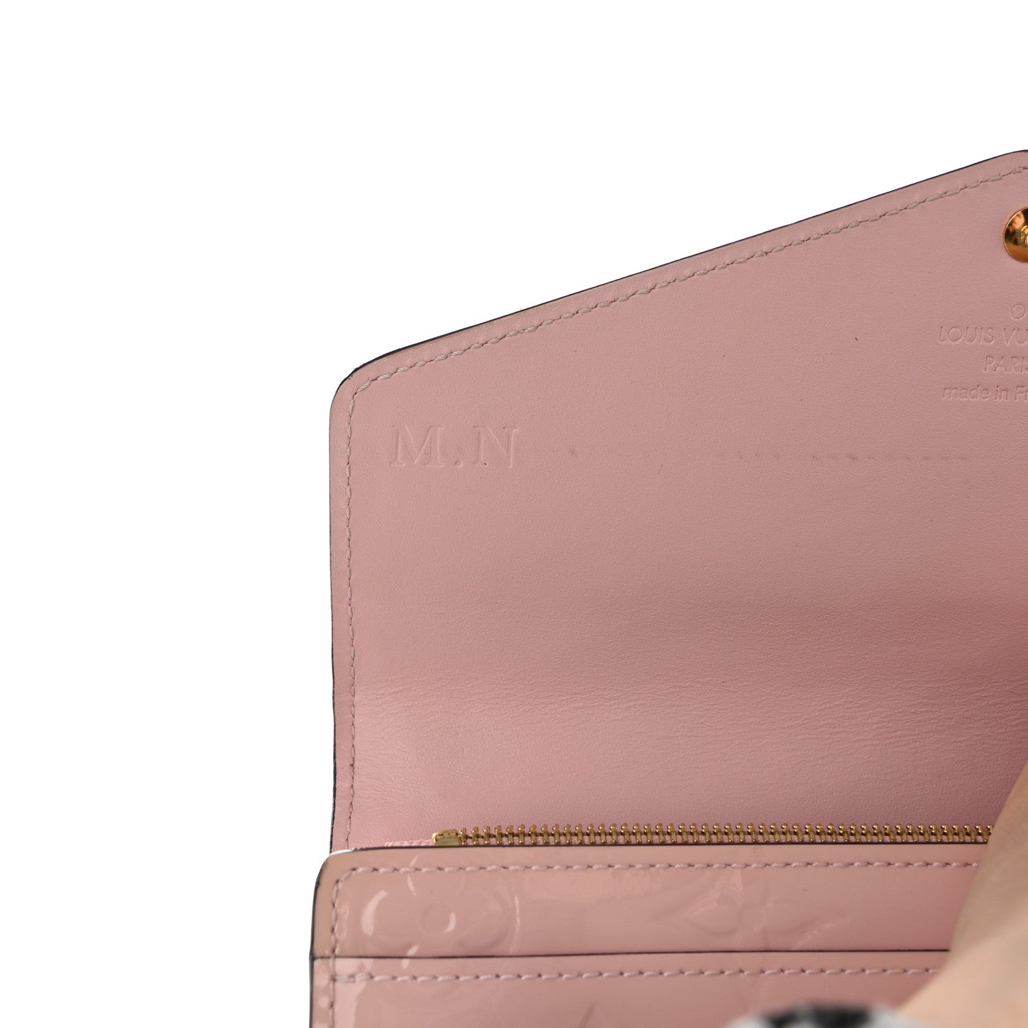 Louis Vuitton Vernis Sarah Wallet NM Rose Ballerine 14 of 15