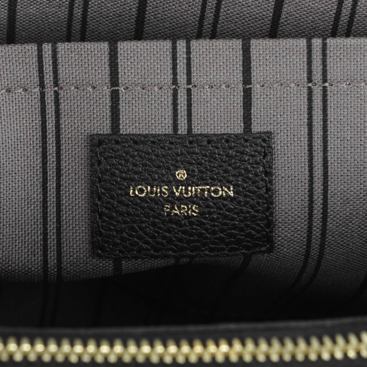 Louis Vuitton Empreinte Montaigne MM Black 6 of 8