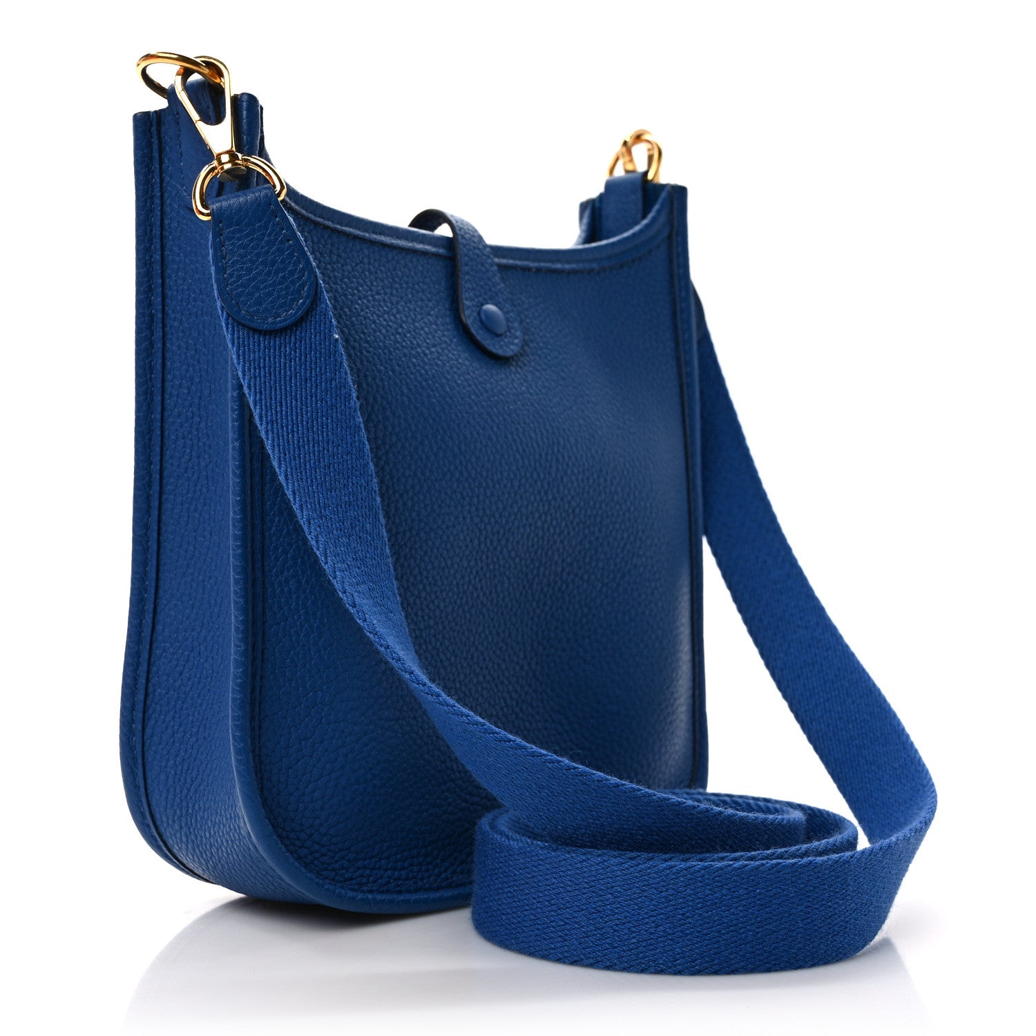 Hermes Taurillon Clemence Evelyne TPM Bleu France 3 of 9