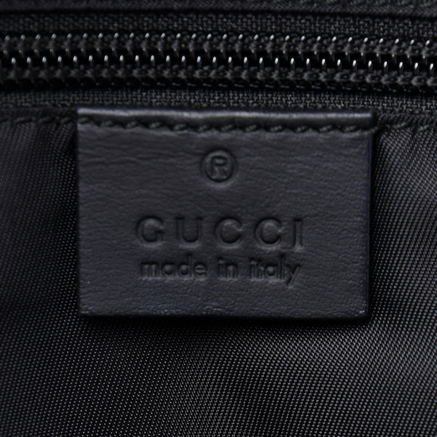 Gucci Guccissima Classic Backpack Black 5 of 8