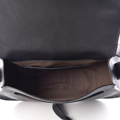 Chloe Calfskin Medium Marcie Round Crossbody Bag Black 7 of 11