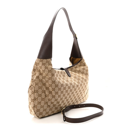 Gucci Monogram Large Jackie 1961 Shoulder Bag  Brown 3 of 9
