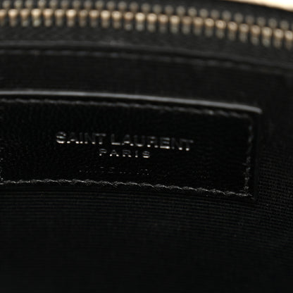 Saint Laurent Grained Calfskin Small Sac De Jour Dove Whit 6 of 10
