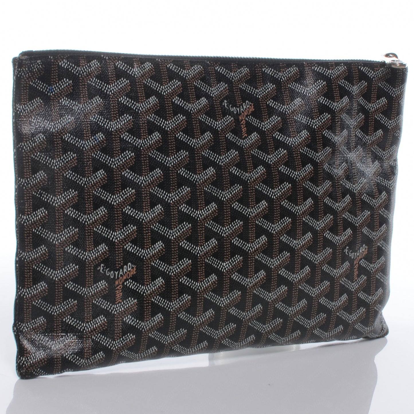 Goyardine Document Case Black