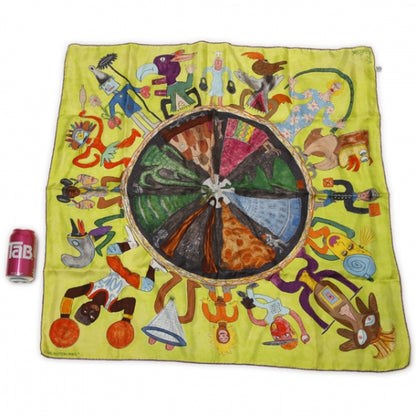 Louis Vuitton Silk William Wilson La Ronde Des Signes Scarf LTD ED 2 of 7