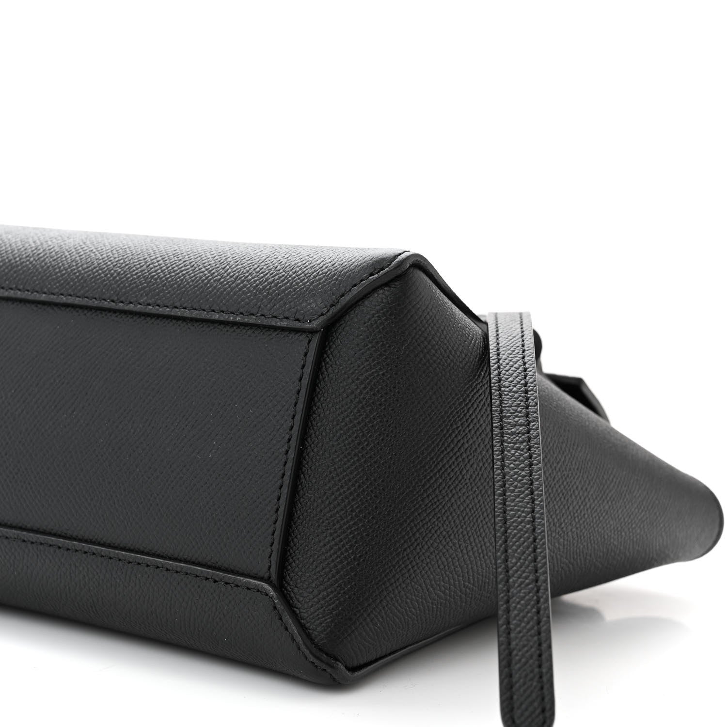 Celine Grained Calfskin Nano Belt Bag Black 10 of 10