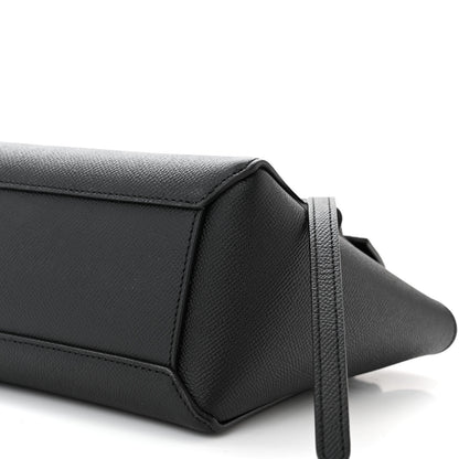 Celine Grained Calfskin Nano Belt Bag Black 10 of 10