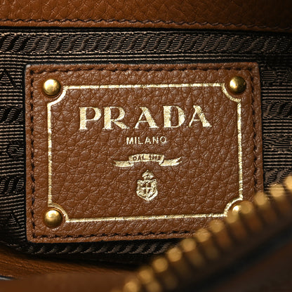 Prada Vitello Phenix Shoulder Bag Cannella 6 of 11
