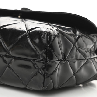 Chanel Vinyl Quilted In the Business Flap Bag Black 10 of 19