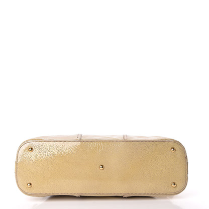 Saint Laurent Patent Large Muse Beige 12 of 12