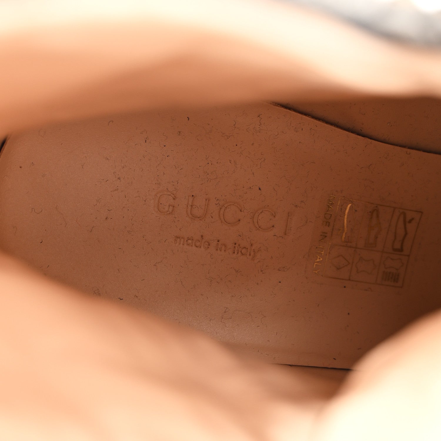 Gucci Tweed GG Monogram Lace Up Combat Ankle Boots 37 Black 7 of 8