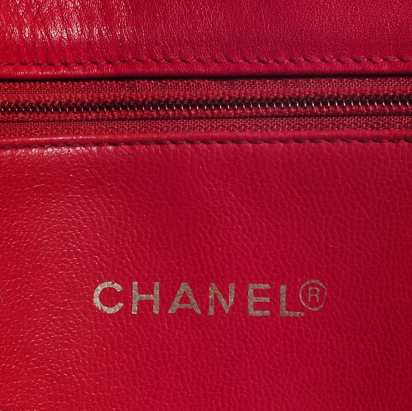 Lambskin Shoulder Bag Red
