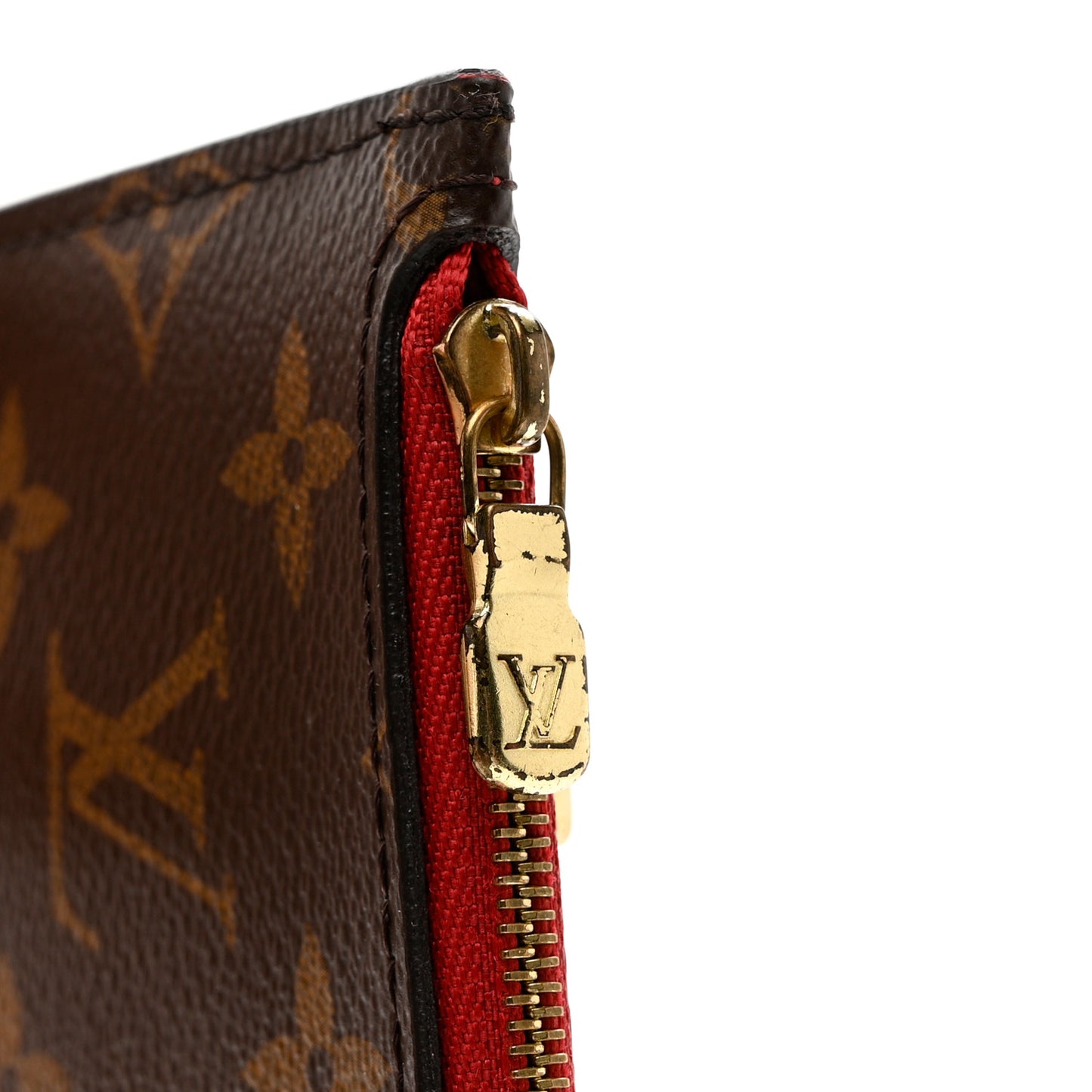 Monogram Neverfull MM GM Pochette Cherry