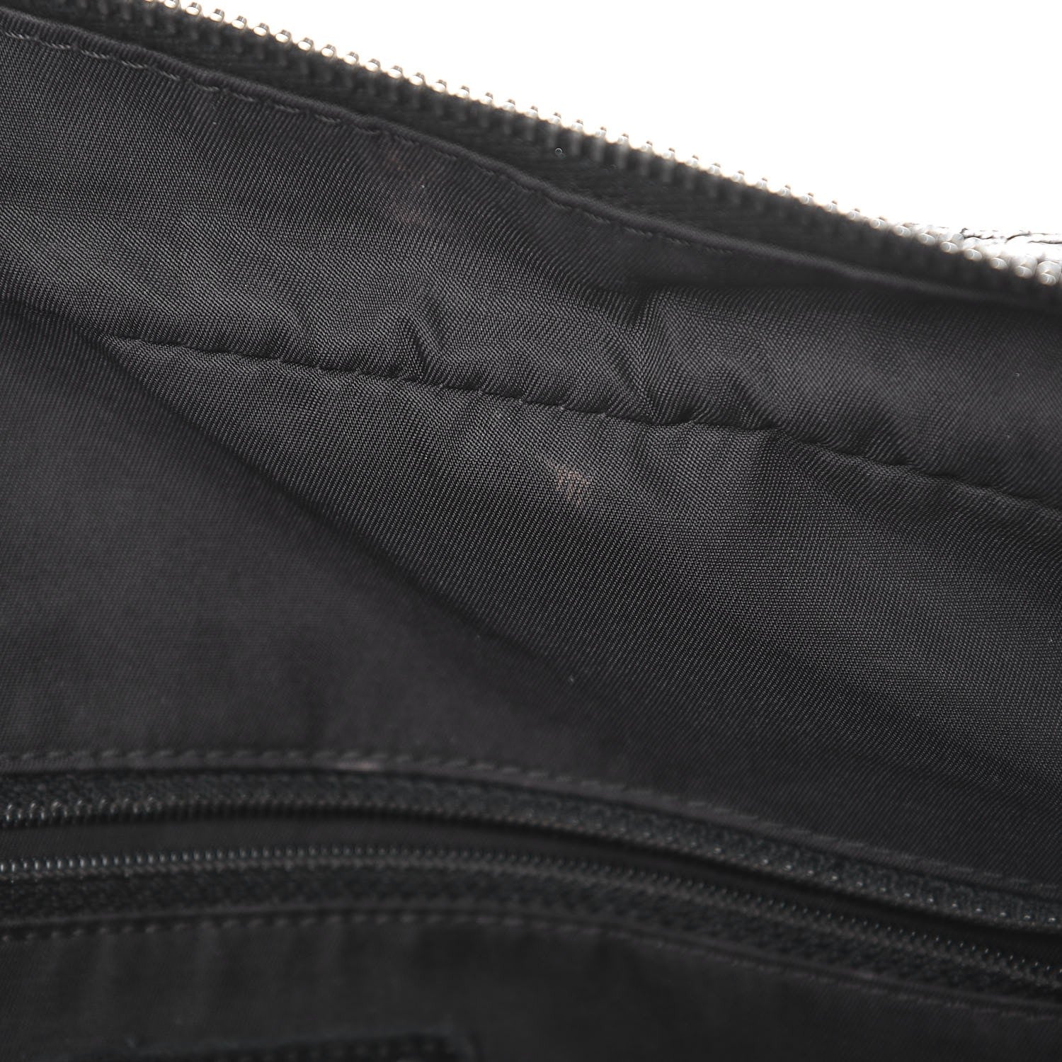 Chanel Coated Canvas Paris Biarritz Satchel Black 8 of 9