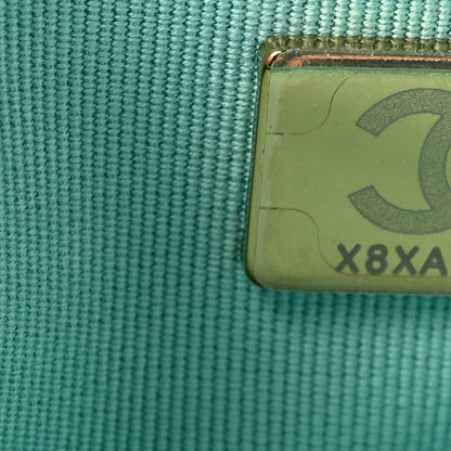 Chanel Lambskin Quilted Trendy CC Wallet On Chain WOC Turquoise 7 of 10