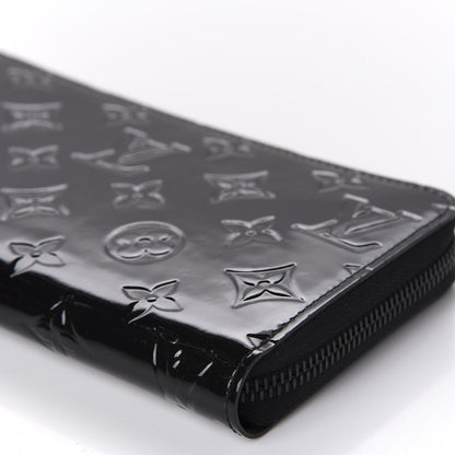 Louis Vuitton Vernis Zippy Wallet Noir Magnetique 7 of 9