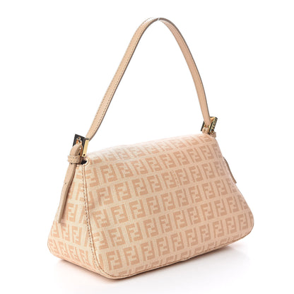 Fendi Zucchino Spalmati Vitello Mini Mama Baguette Vacchetta Camelia 3 of 11