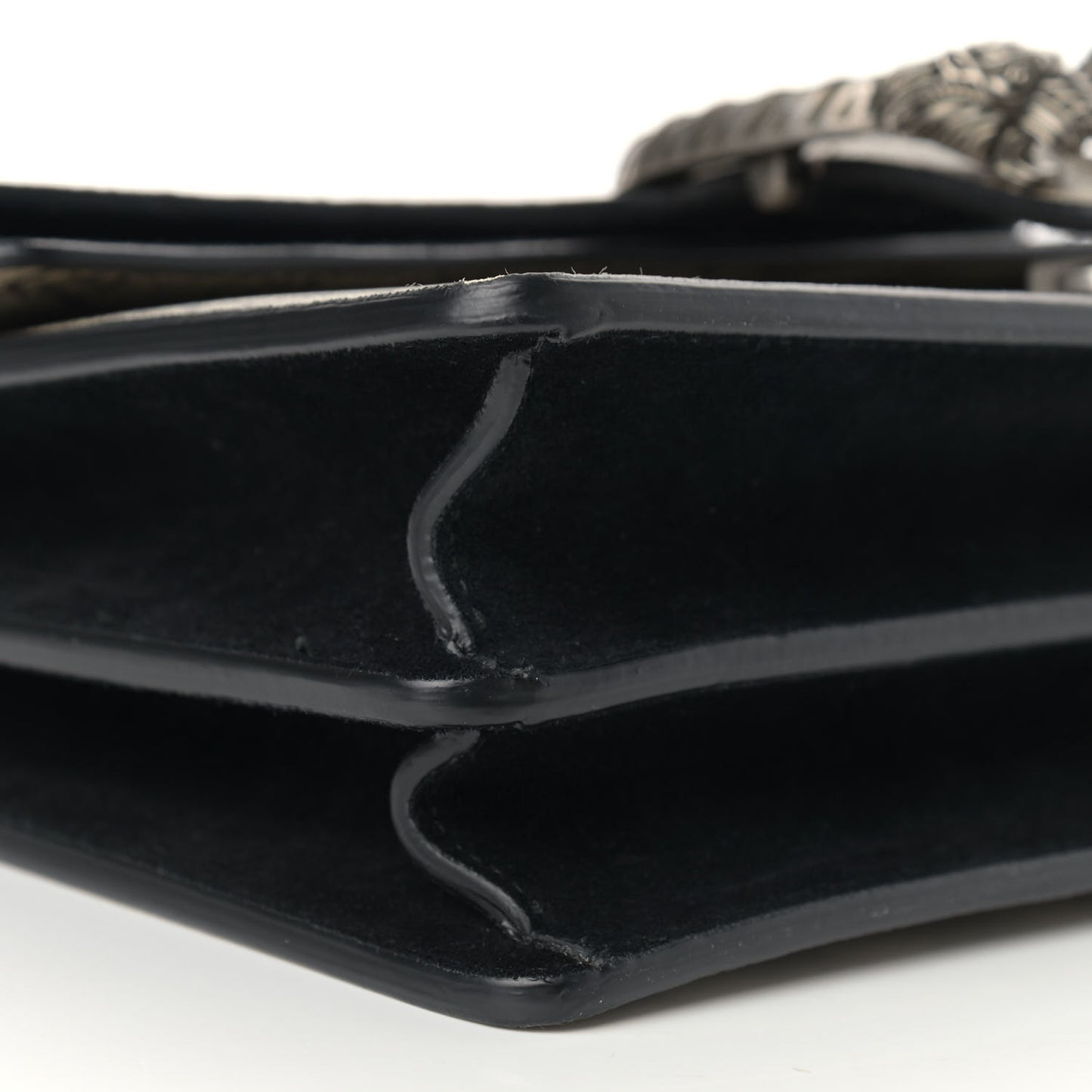 GG Supreme Monogram Small Dionysus Shoulder Bag Black