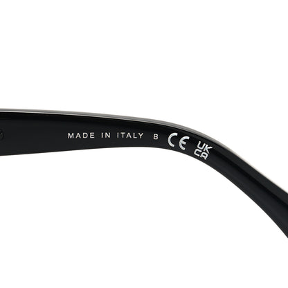 Chanel Acetate Calfskin Polarized Square Sunglasses 5476-Q-A Black White 5 of 8