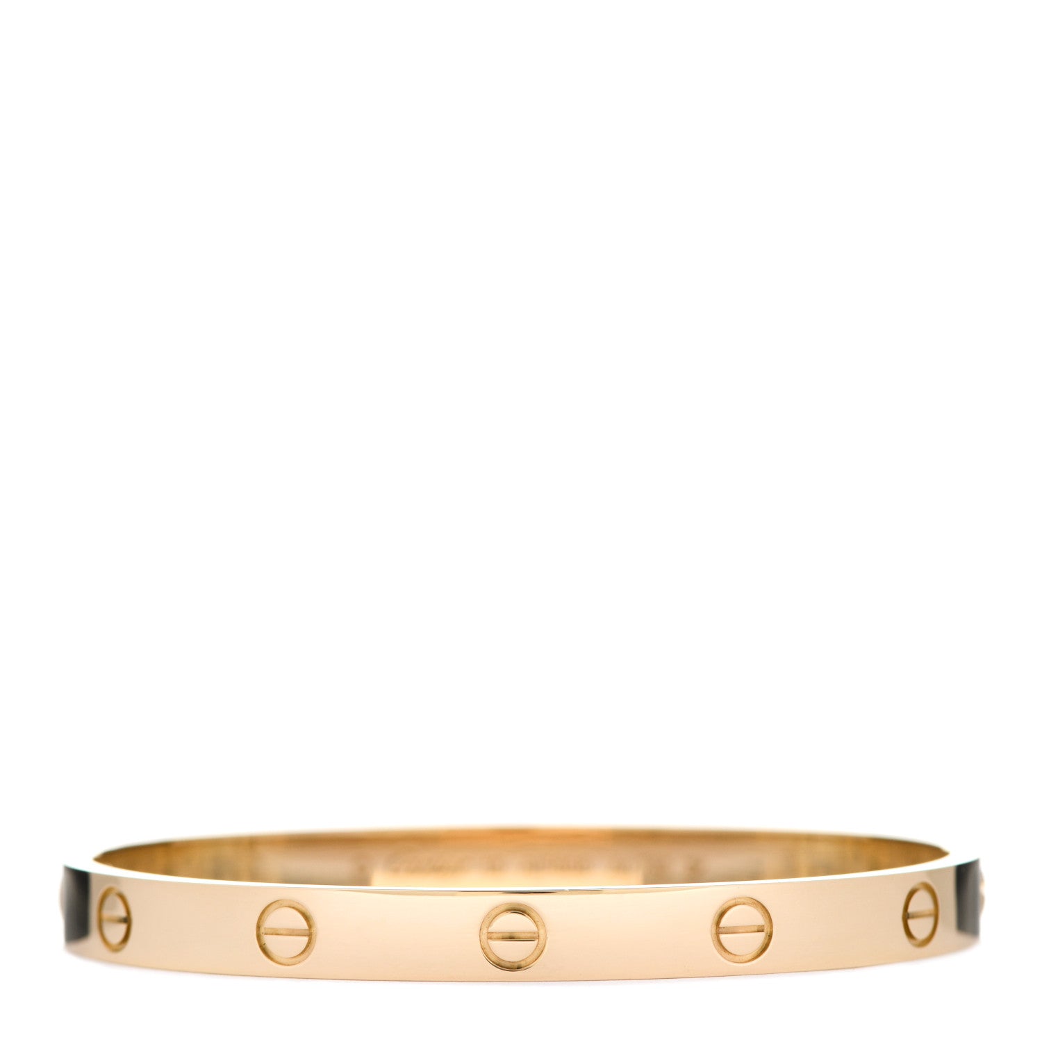 Cartier 18K Yellow Gold LOVE Bracelet 18 1 of 4