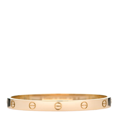 Cartier 18K Yellow Gold LOVE Bracelet 18 1 of 4