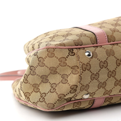 Gucci Monogram Medium Twins Tote Pink 9 of 13