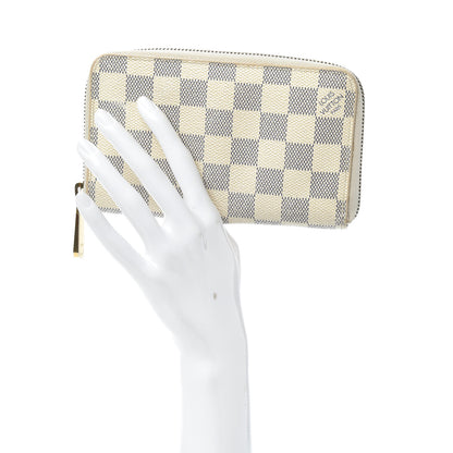 Louis Vuitton Damier Azur Compact Zippy Wallet 2 of 6